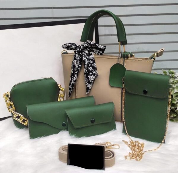 Stylish Women's Handbag Set - Elegant & Multipurpose Bags for Every Occasion - Image 5