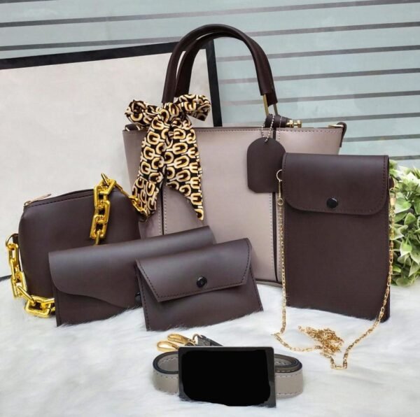 Stylish Women's Handbag Set - Elegant & Multipurpose Bags for Every Occasion - Image 4