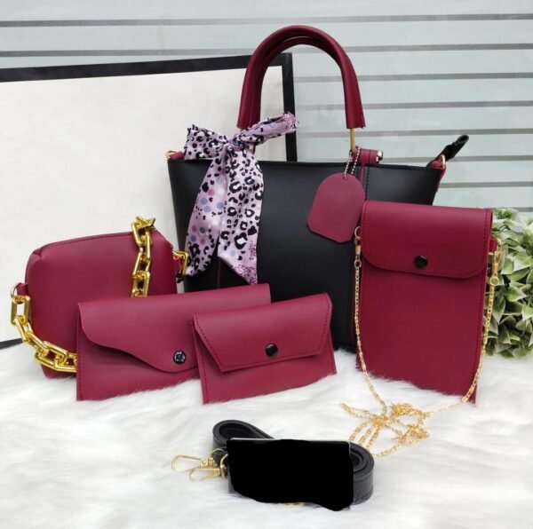 Stylish Women's Handbag Set - Elegant & Multipurpose Bags for Every Occasion - Image 3