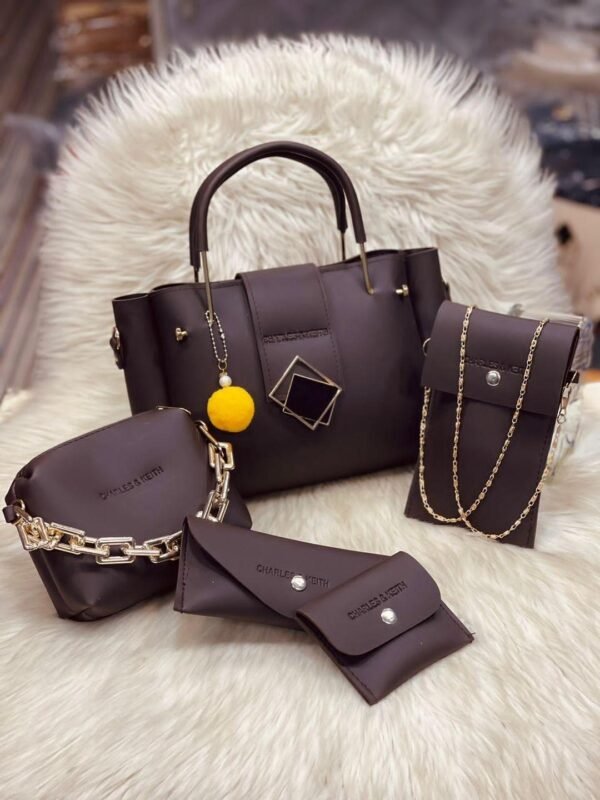 Stylish Women's Handbag Set - Elegant & Multipurpose Bags for Every Occasion - Image 8